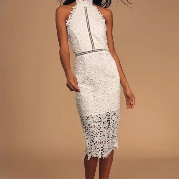 New without tags - Karlie lace Halter dress - Picture 2 of 7